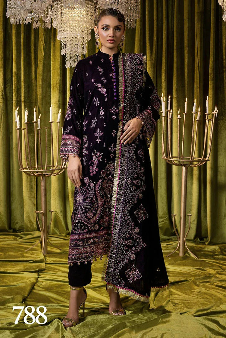 Picture of Shaista - Executive Velvet Collection - Design 788 - Unstitched - Available at Raja Sahib