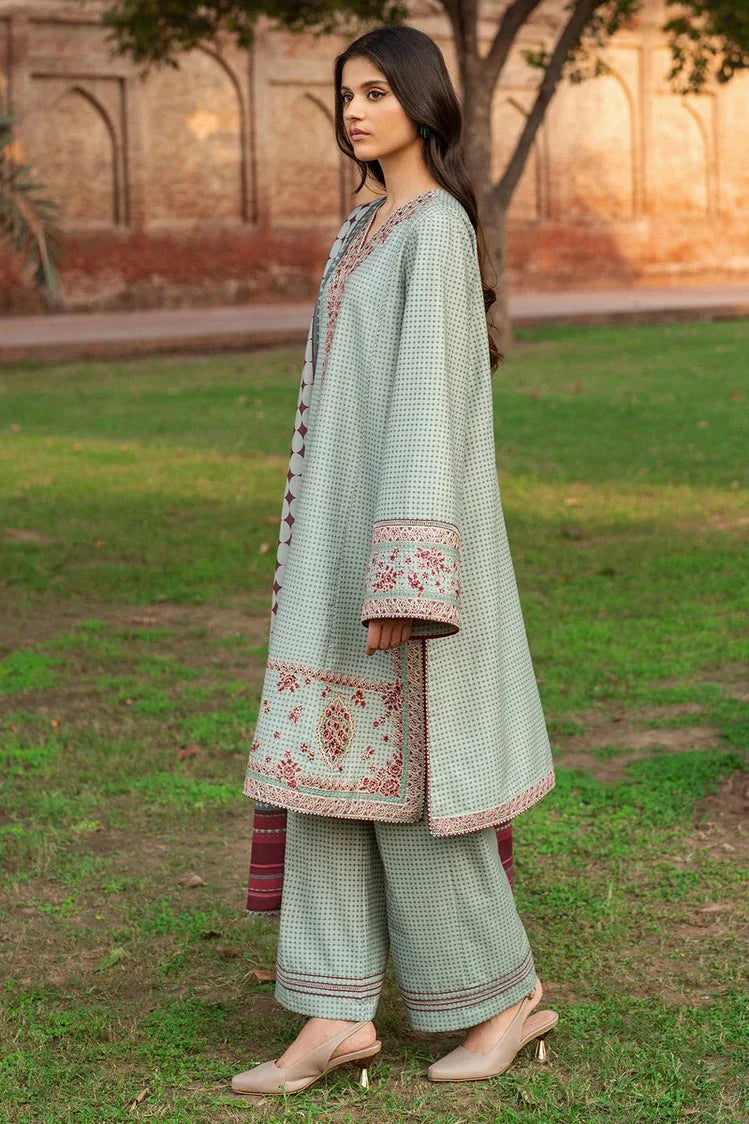 Picture of Jazmin - Winter Prints - EMBROIDERED PREMIUM VISCOSE UW-0080 - Unstitched - Available at Raja Sahib