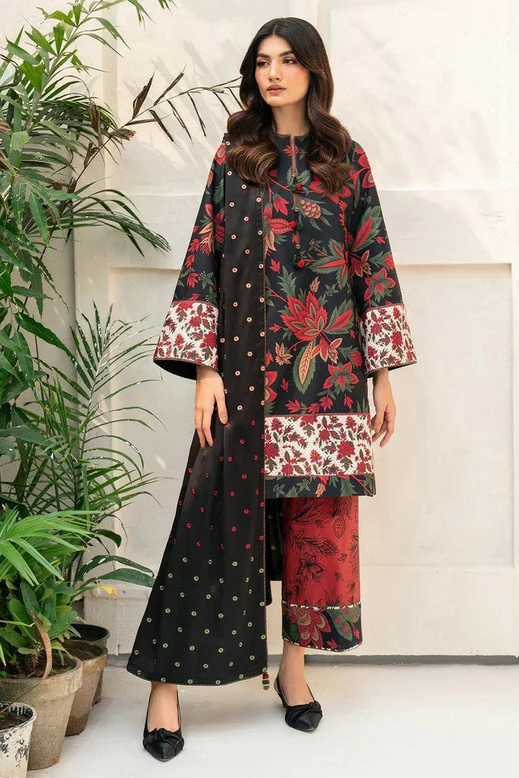 Picture of Jazmin - Winter Prints - DIGITAL PRINTED PREMIUM VISCOSE UW-0089 - Unstitched - Available at Raja Sahib