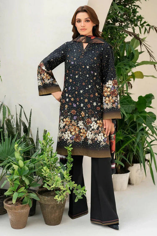 Picture of Jazmin - Winter Prints - DIGITAL PRINTED PREMIUM VISCOSE UW-0091 - Unstitched - Available at Raja Sahib