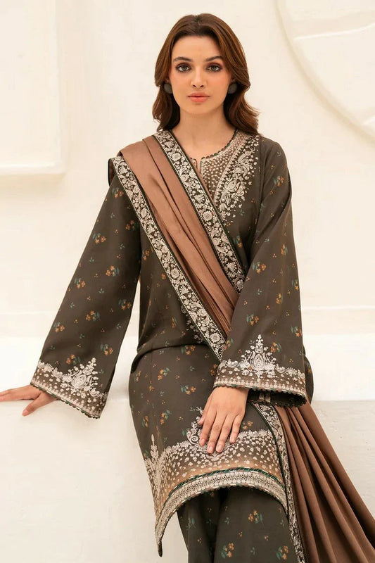 Picture of Jazmin - Winter Prints - EMBROIDERED PREMIUM VISCOSE UW-0095 - Unstitched - Available at Raja Sahib