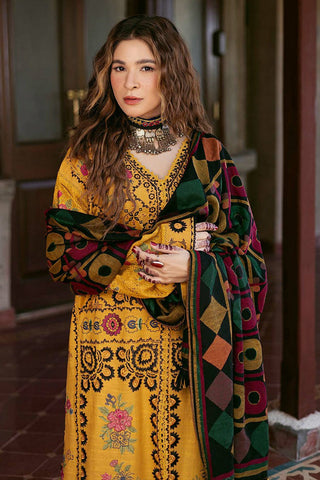 Picture of Maryam Hussain - Winter Luxury Shawl Collection - WS24-05 Hazel - Unstitched - Available at Raja Sahib