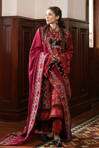 Picture of Maryam Hussain - Winter Luxury Shawl Collection - WS24-07 Fall - Unstitched - Available at Raja Sahib