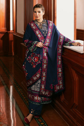 Picture of Maryam Hussain - Winter Luxury Shawl Collection - WS24-09 Breeze - Unstitched - Available at Raja Sahib