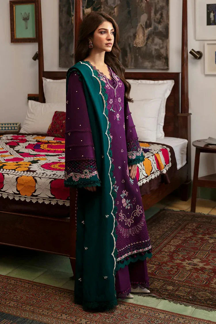 Picture of Republic Womenswear - Rosalee Winter Collection - D4 (Mirea) - Unstitched - Available at Raja Sahib