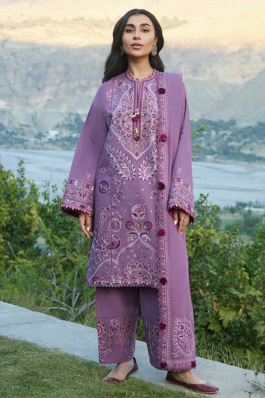 Picture of Zaha - Autumn Winter Collection - ZW24-13 GULRANG - Unstitched - Available at Raja Sahib