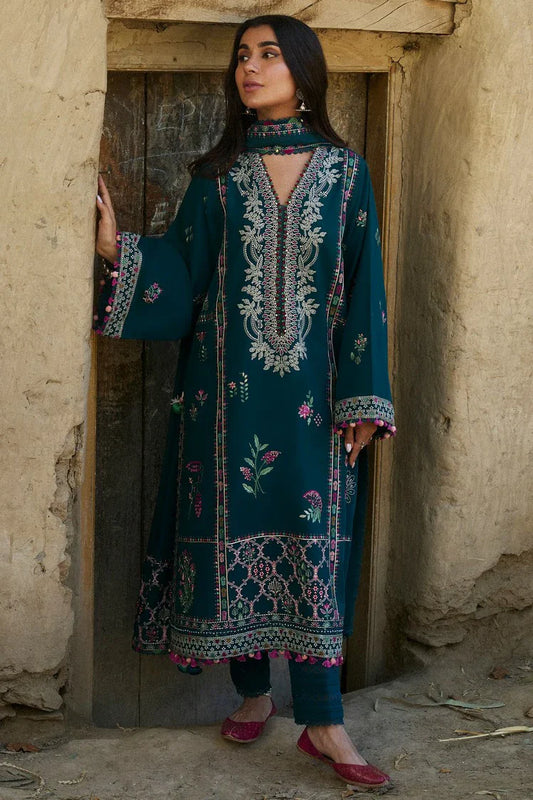 Picture of Zaha - Autumn Winter Collection - ZW24-05 ZUMAR - Unstitched - Available at Raja Sahib