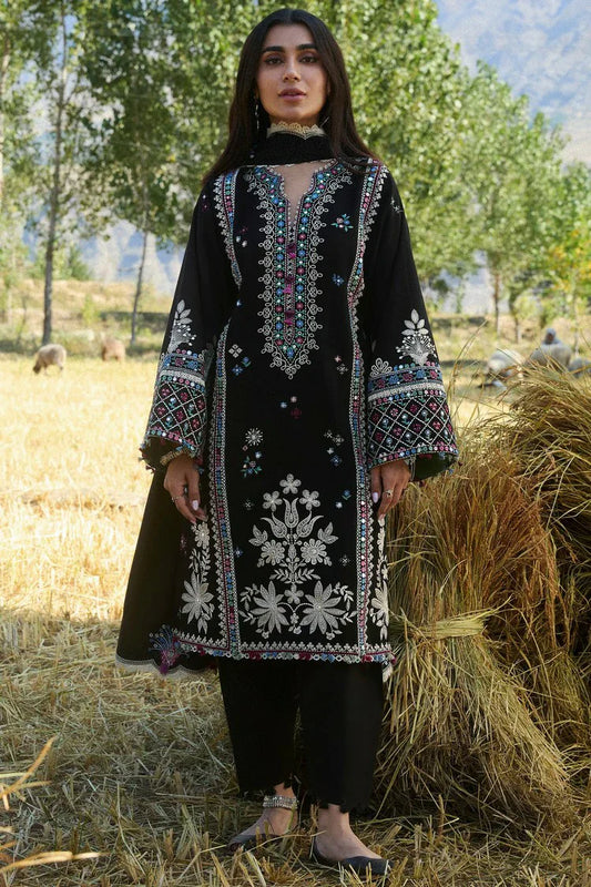 Picture of Zaha - Autumn Winter Collection - ZW24-06 HAZAN - Unstitched - Available at Raja Sahib