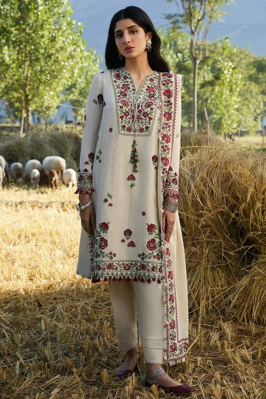 Picture of Zaha - Autumn Winter Collection - ZW24-07 AABROO - Unstitched - Available at Raja Sahib