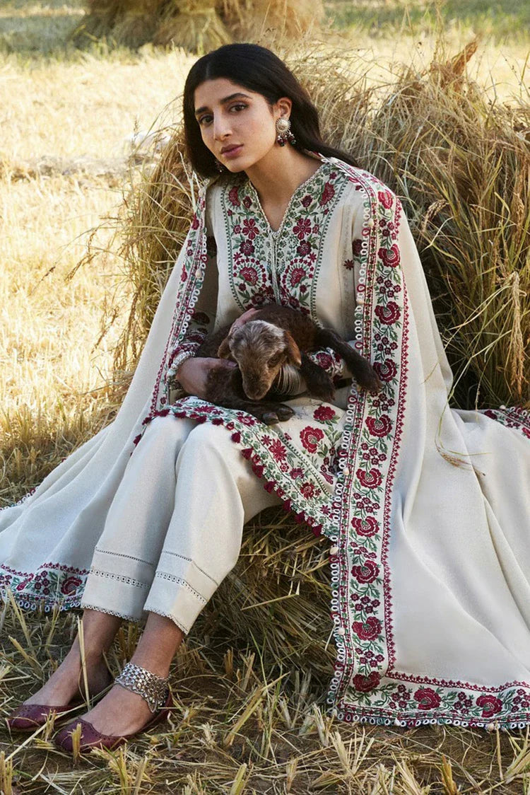 Picture of Zaha - Autumn Winter Collection - ZW24-07 AABROO - Unstitched - Available at Raja Sahib