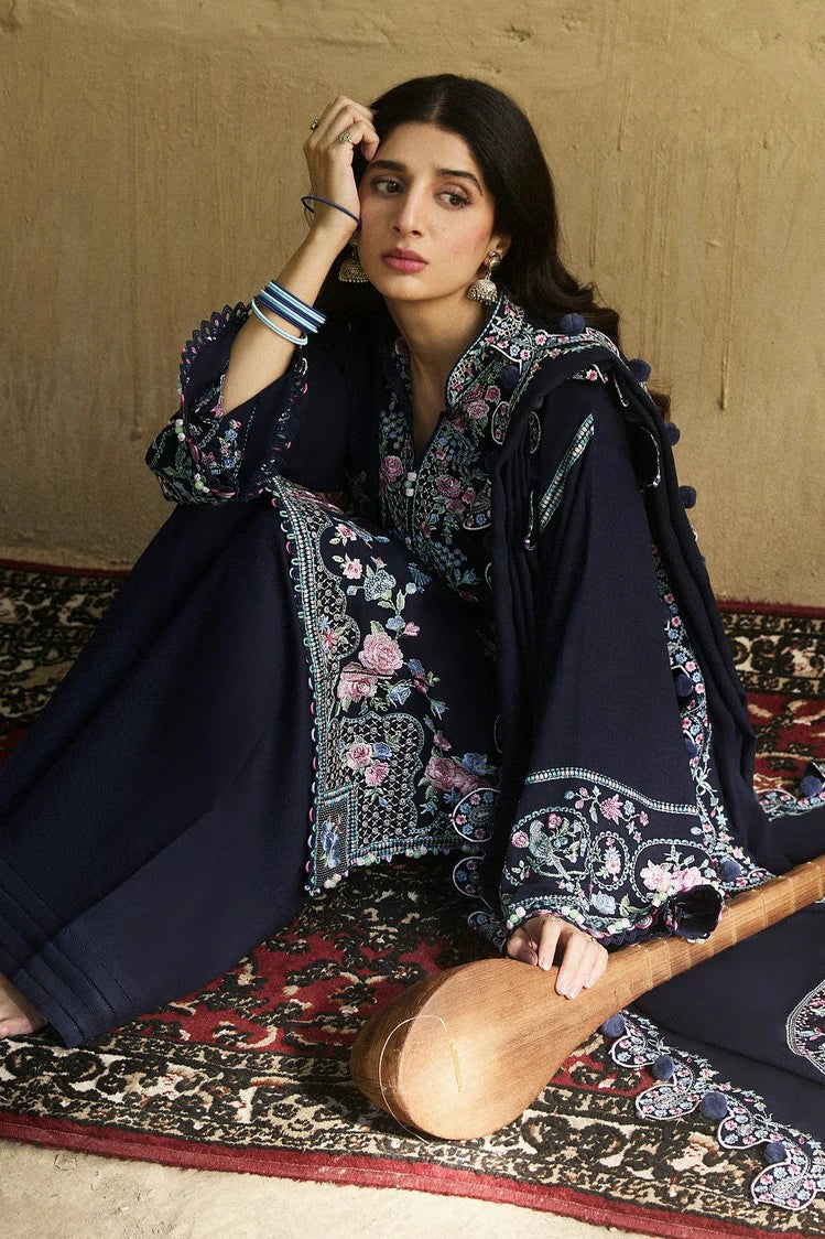 Picture of Zaha - Autumn Winter Collection - ZW24-08 RAQS - Unstitched - Available at Raja Sahib