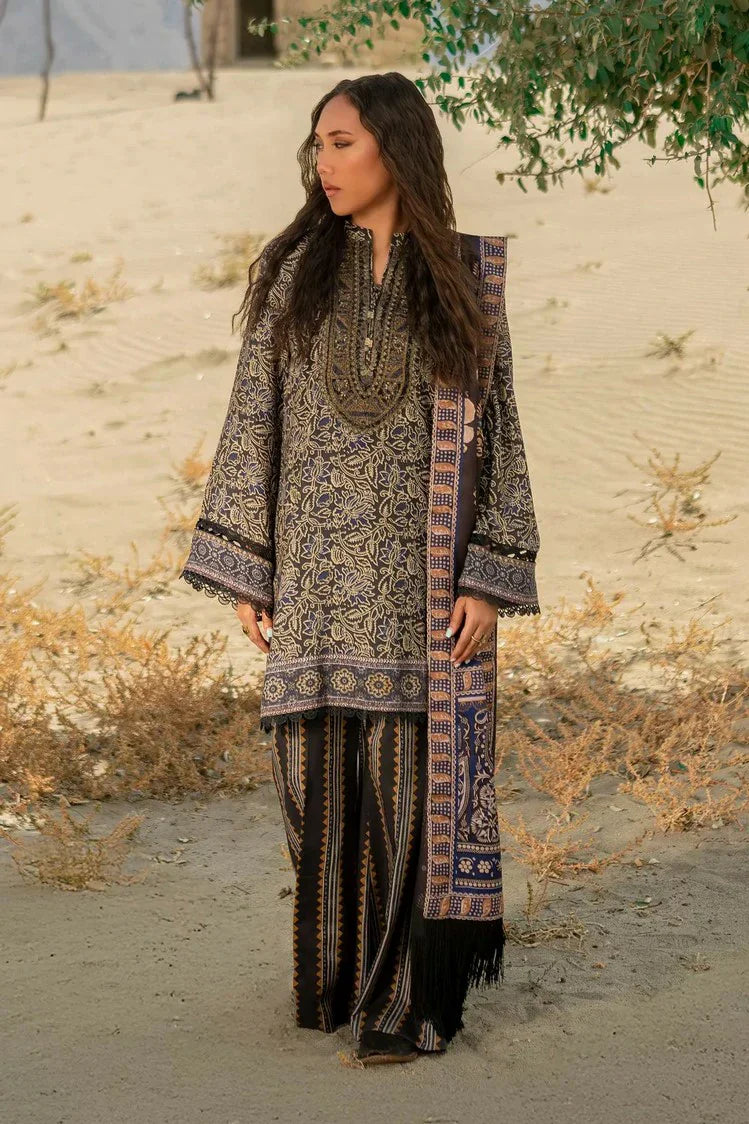 Picture of Maria B - M Basics Winter Edit - MB-USW24-511A - Unstitched - Available at Raja Sahib