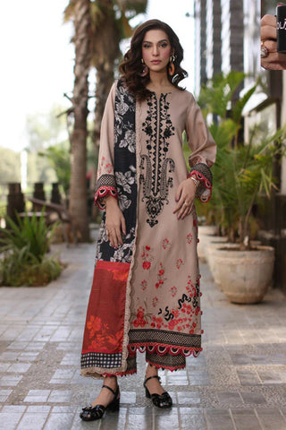 Picture of Charizma - Poshima Embroidered Leather Fall Winter Collection Vol 2 - PS4-10 - Unstitched - Available at Raja Sahib