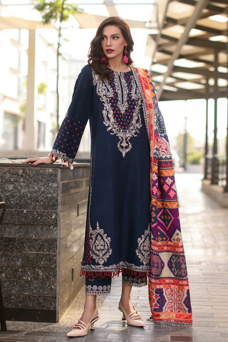 Picture of Charizma - Poshima Embroidered Leather Fall Winter Collection Vol 2 - PS4-14 - Unstitched - Available at Raja Sahib