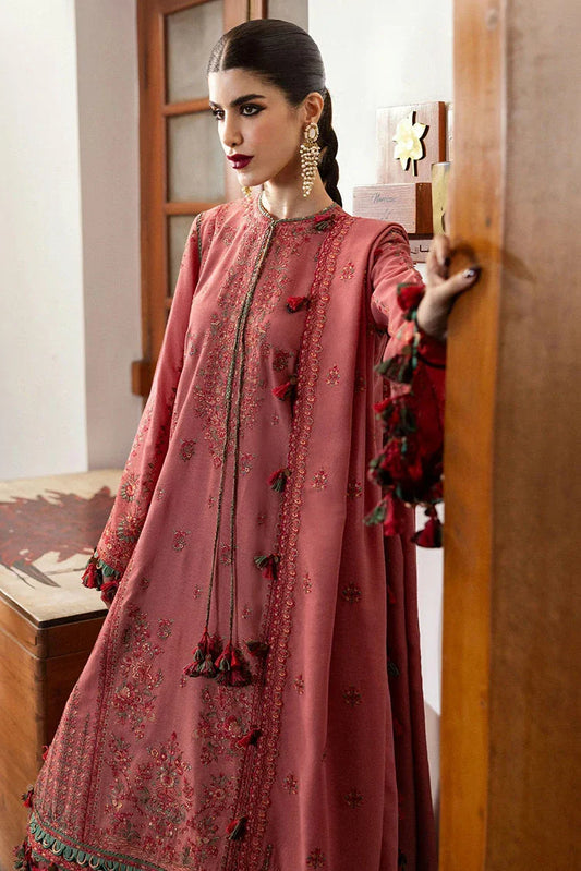 Picture of Hussain Rehar - Karandi Autumn Winter Collection - 03 Tulle - Unstitched - Available at Raja Sahib