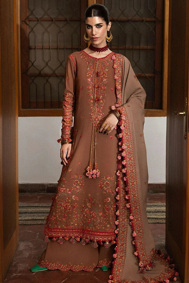 Picture of Hussain Rehar - Karandi Autumn Winter Collection - 06 Shay - Unstitched - Available at Raja Sahib