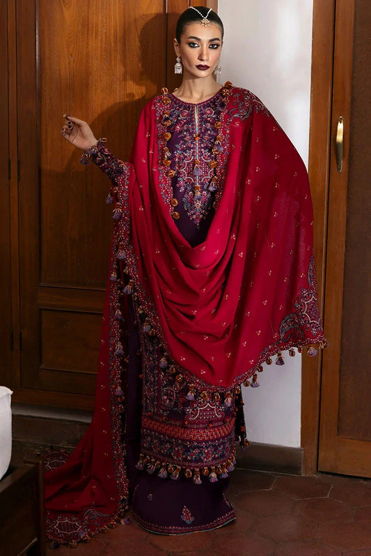 Picture of Hussain Rehar - Karandi Autumn Winter Collection - 07 Liliana - Unstitched - Available at Raja Sahib