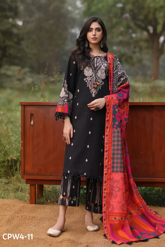 Charizma - C Prints Printed Khaddar Collection Vol 2 - CPW4-11 - Unstitched