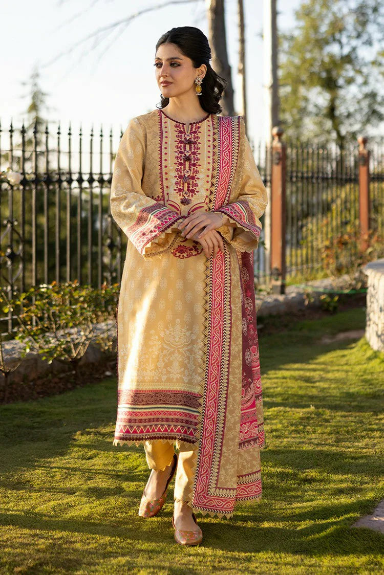 Picture of Asim Jofa - Winter Collection - AJUW-36 PRINTED KHADDAR 3 Pcs - Unstitched - Available at Raja Sahib