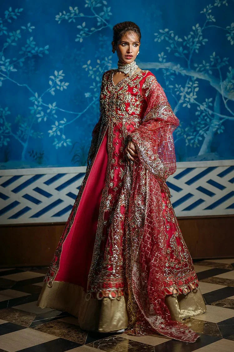 Picture of Mushq - Stardust Wedding Festive Collection - MWD-02 Red Carpet - Unstitched - Available at Raja Sahib