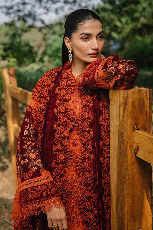 Picture of Saira Rizwan - Premium Winter Collection - SRW24-10 Ciro - Unstitched - Available at Raja Sahib