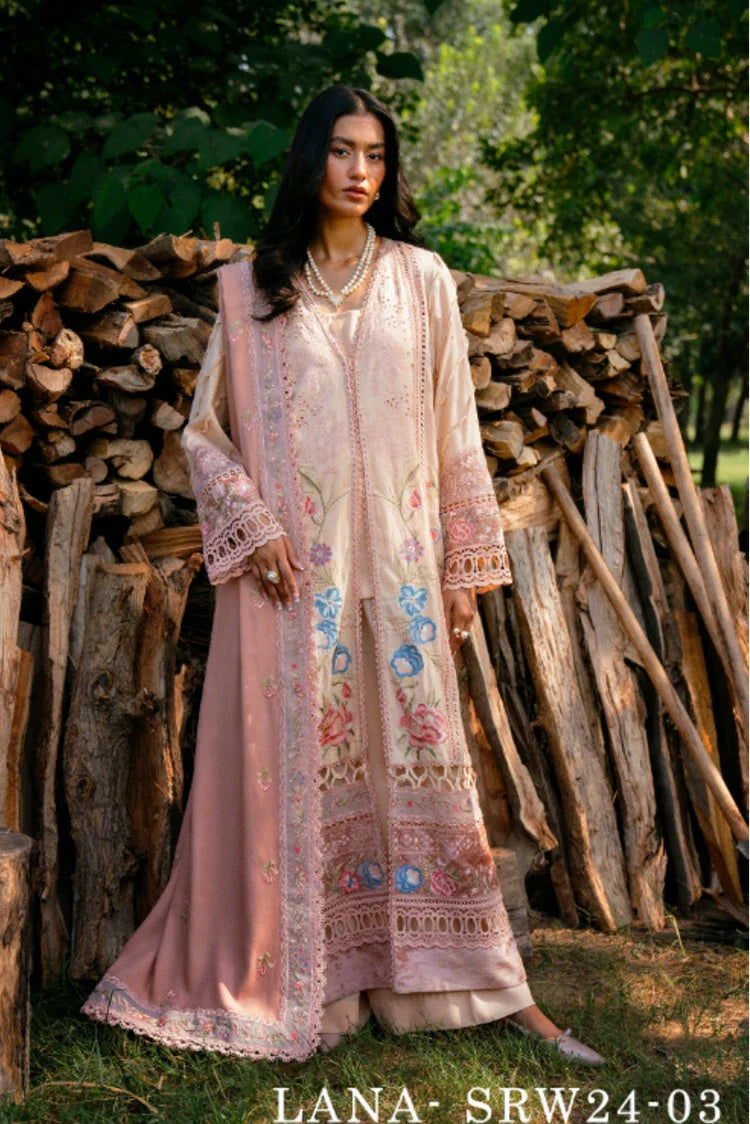 Picture of Saira Rizwan - Premium Winter Collection - SRW24-03 Lana - Unstitched - Available at Raja Sahib