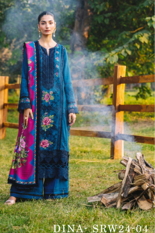 Picture of Saira Rizwan - Premium Winter Collection - SRW24-04 Dina - Unstitched - Available at Raja Sahib