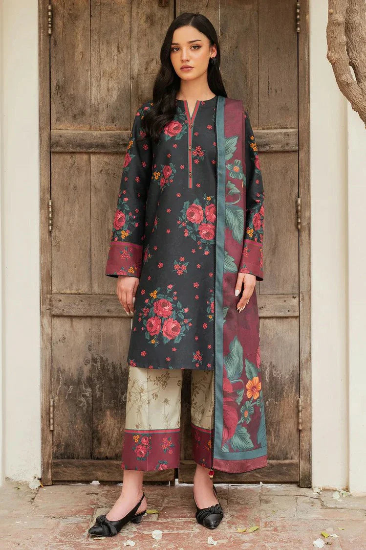 Picture of Jazmin - Winter Prints Vol 2 - DIGITAL PRINTED PREMIUM VISCOSE UW-0105 - Unstitched - Available at Raja Sahib