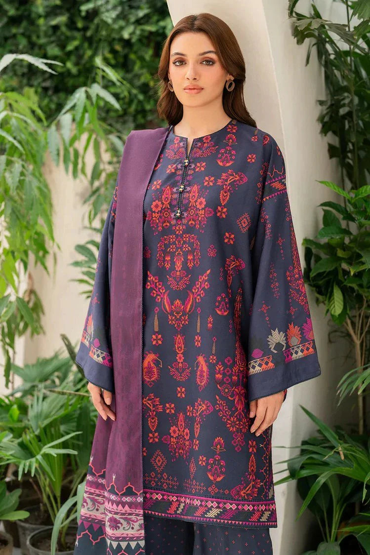 Picture of Jazmin - Winter Prints Vol 2 - DIGITAL PRINTED PREMIUM VISCOSE UW-0109 - Unstitched - Available at Raja Sahib