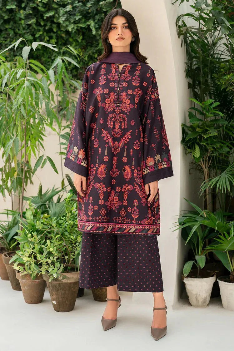 Picture of Jazmin - Winter Prints Vol 2 - DIGITAL PRINTED PREMIUM VISCOSE UW-0110 - Unstitched - Available at Raja Sahib