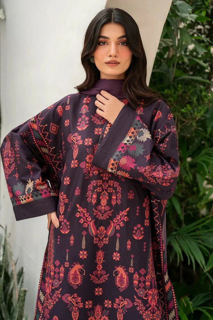 Picture of Jazmin - Winter Prints Vol 2 - DIGITAL PRINTED PREMIUM VISCOSE UW-0110 - Unstitched - Available at Raja Sahib