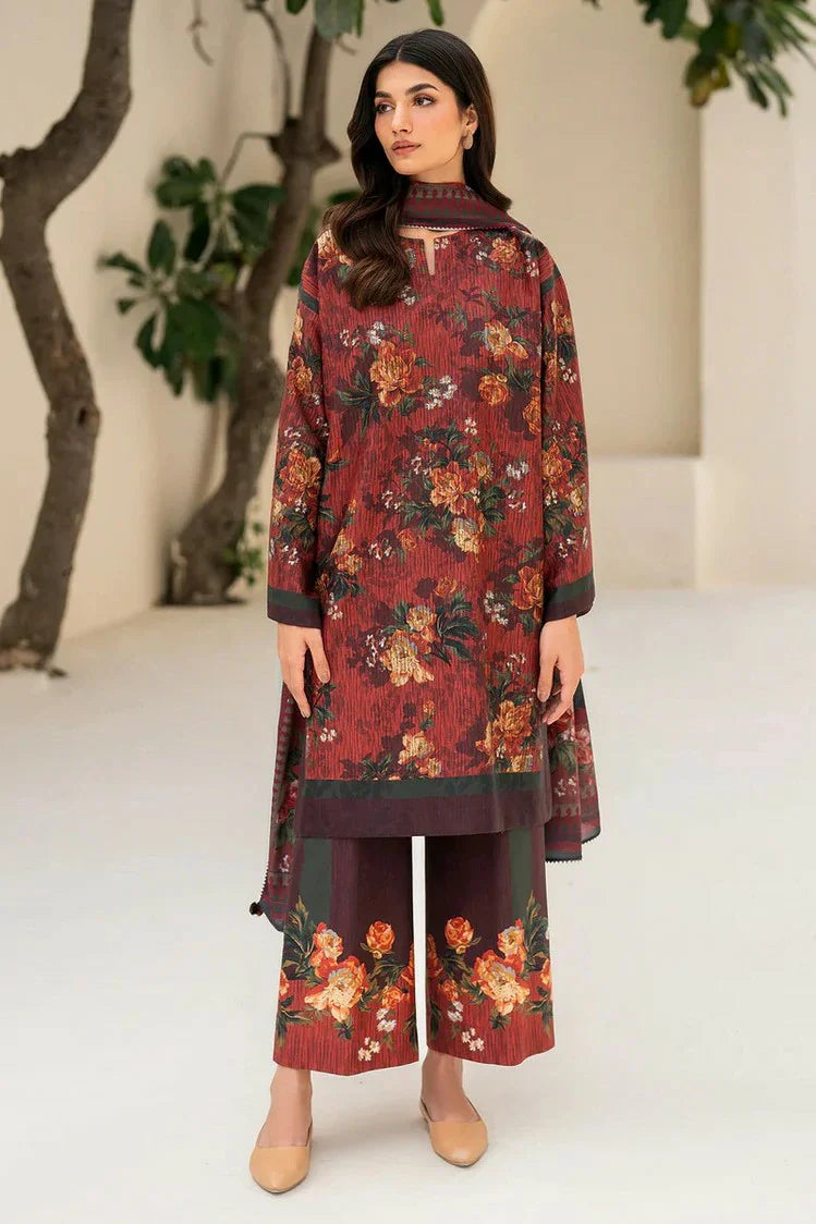 Picture of Jazmin - Winter Prints Vol 2 - DIGITAL PRINTED PREMIUM VISCOSE UW-0096 - Unstitched - Available at Raja Sahib