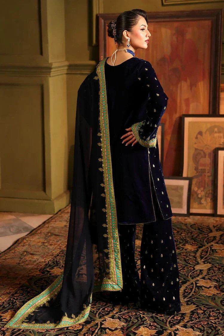 Picture of Charizma - Signora Premium Embroidered Velvet Edit Vol 2 - CVT4-15 - Unstitched - Available at Raja Sahib