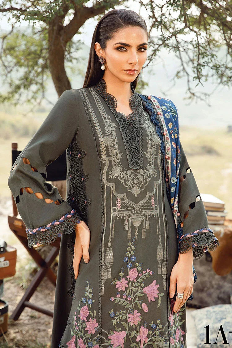 Picture of Maria B - M Prints Winter Edit - Design 1A - Unstitched - Available at Raja Sahib