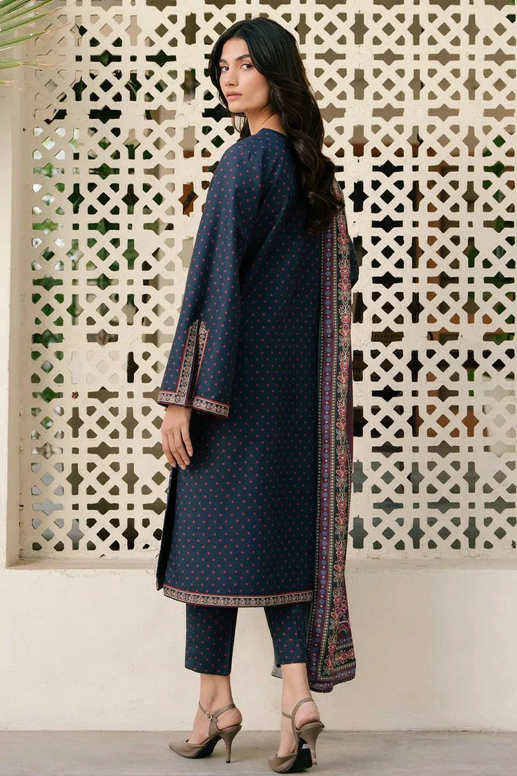 Picture of Jazmin - Winter Prints Vol 3 - DIGITAL PRINTED PREMIUM VISCOSE UW-0128 - Unstitched - Available at Raja Sahib