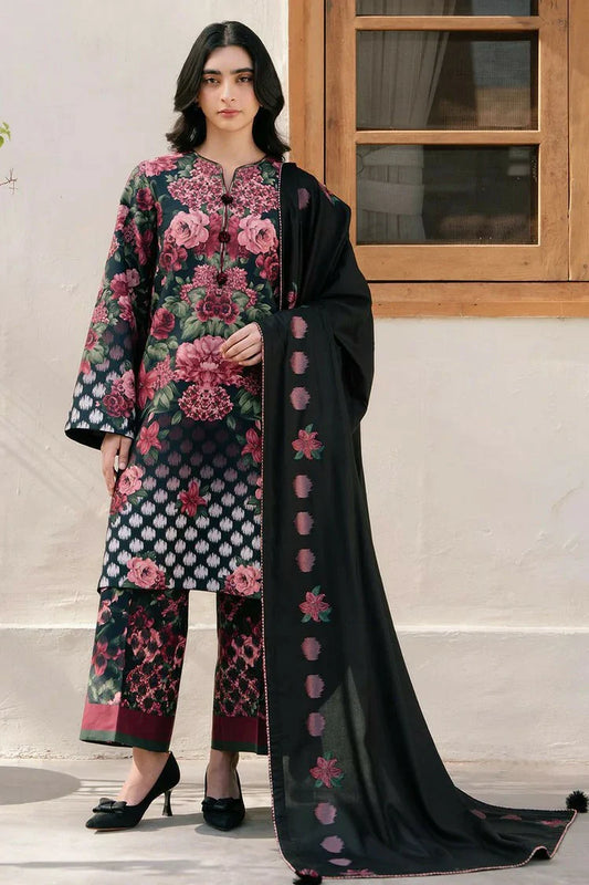 Picture of Jazmin - Winter Prints Vol 3 - DIGITAL PRINTED PREMIUM VISCOSE UW-0135 - Unstitched - Available at Raja Sahib