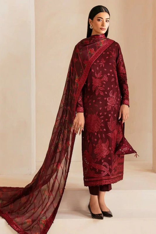 Picture of Jazmin - Raw Silk Collection - Premium Embroidered Raw Silk UR-7031 - Unstitched - Available at Raja Sahib