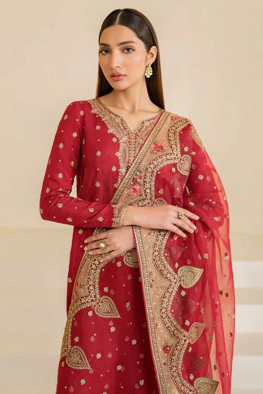 Picture of Jazmin - Raw Silk Collection - Embroidered Raw Silk UR-7047 - Unstitched - Available at Raja Sahib