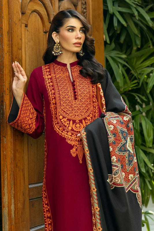 Picture of Zainab Chottani - Winter Shawl Collection - SILA-D10 - Unstitched - Available at Raja Sahib