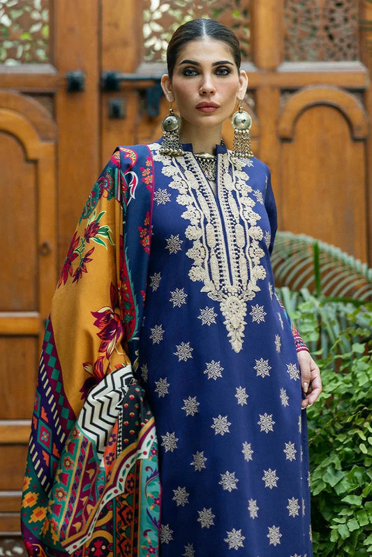 Picture of Zainab Chottani - Winter Shawl Collection - MAYA-D5 - Unstitched - Available at Raja Sahib