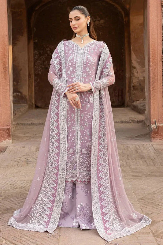 Picture of Farasha - Ritzier Luxury Chiffon Collection - 03-PASTEL MIST - Unstitched - Available at Raja Sahib