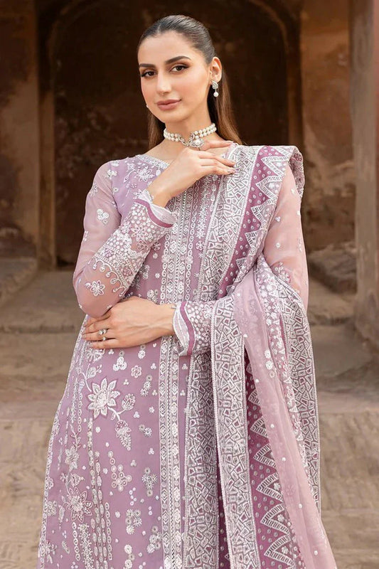 Picture of Farasha - Ritzier Luxury Chiffon Collection - 03-PASTEL MIST - Unstitched - Available at Raja Sahib