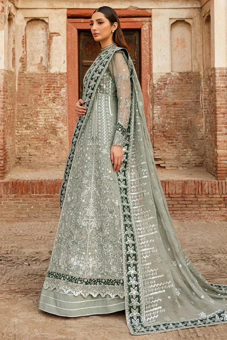 Picture of Farasha - Ritzier Luxury Chiffon Collection - 07-GREY VEIL - Unstitched - Available at Raja Sahib