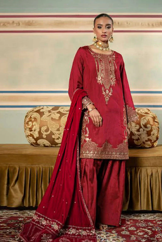 Picture of Maria B - M Basics Festive Collection - Design 02 - Unstitched - Available at Raja Sahib