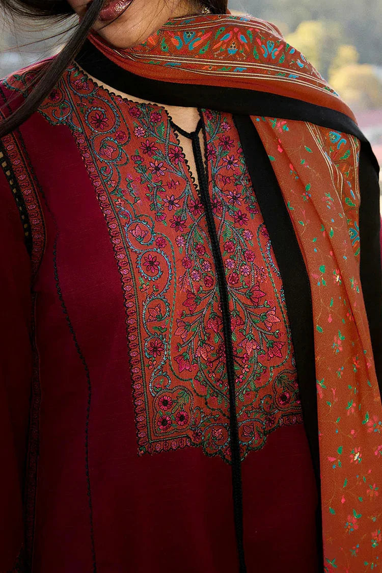 Picture of Hussain Rehar - Jugnu Autumn Winter Edit 2 - 03 EMBER - Unstitched - Available at Raja Sahib