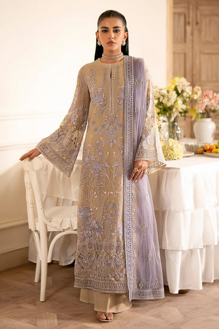 Picture of Flossie - Meharbano Luxury Chiffon Collection - K-1606 ILANA - Unstitched - Available at Raja Sahib