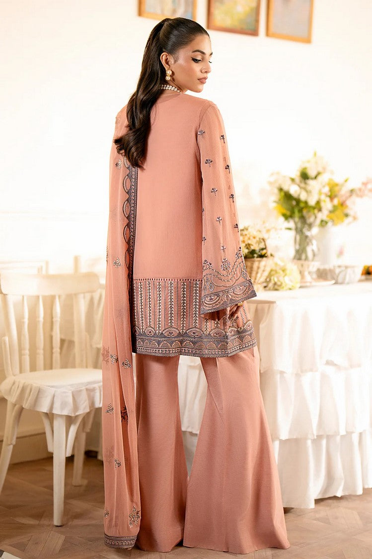 Picture of Flossie - Meharbano Luxury Chiffon Collection - K-1610 ALMA - Unstitched - Available at Raja Sahib