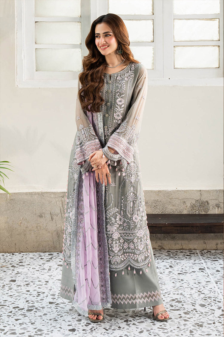 Picture of Imrozia - Noor Jahan Luxury Chiffon Formals - I-200 Noor - Unstitched - Available at Raja Sahib