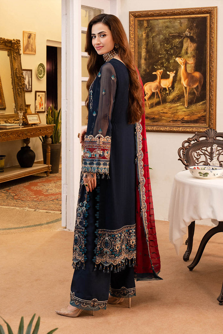 Picture of Imrozia - Noor Jahan Luxury Chiffon Formals - I-201 Husn - Unstitched - Available at Raja Sahib