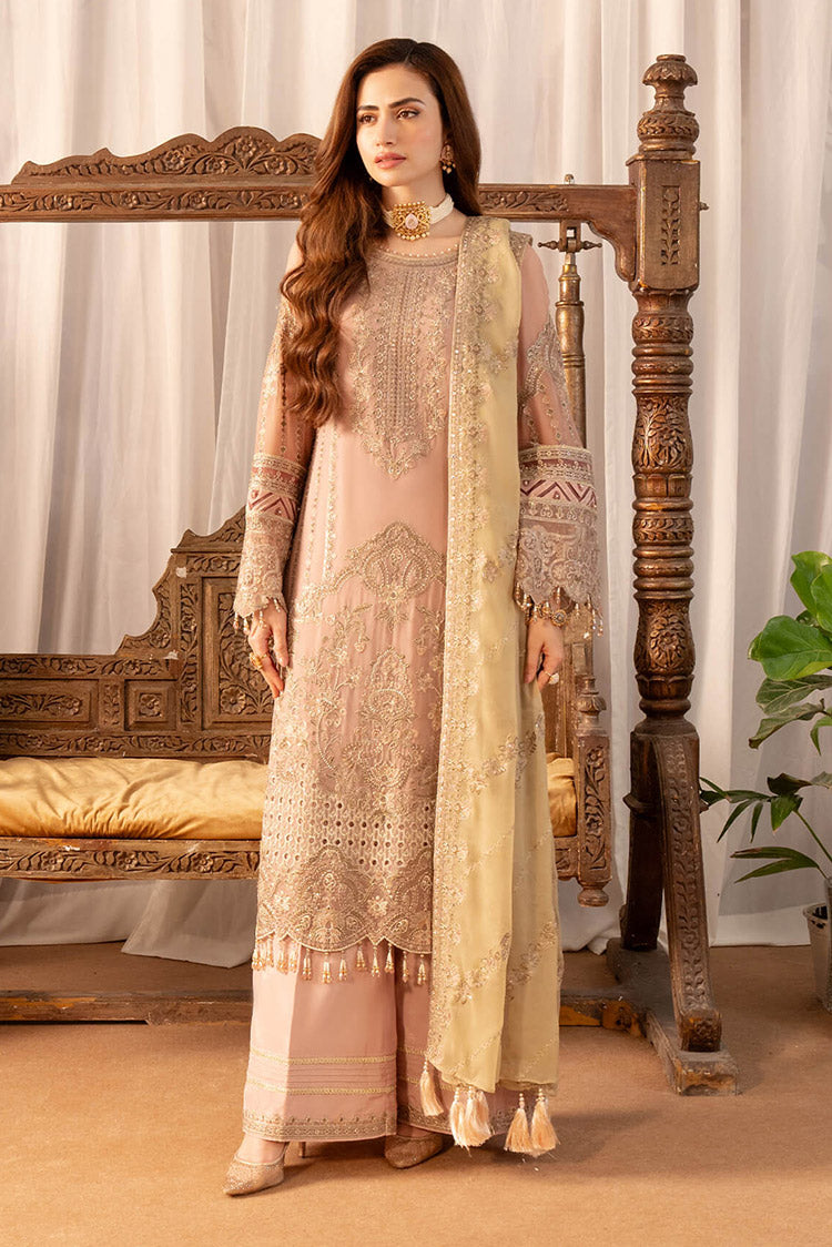 Picture of Imrozia - Noor Jahan Luxury Chiffon Formals - I-202 Nigar - Unstitched - Available at Raja Sahib